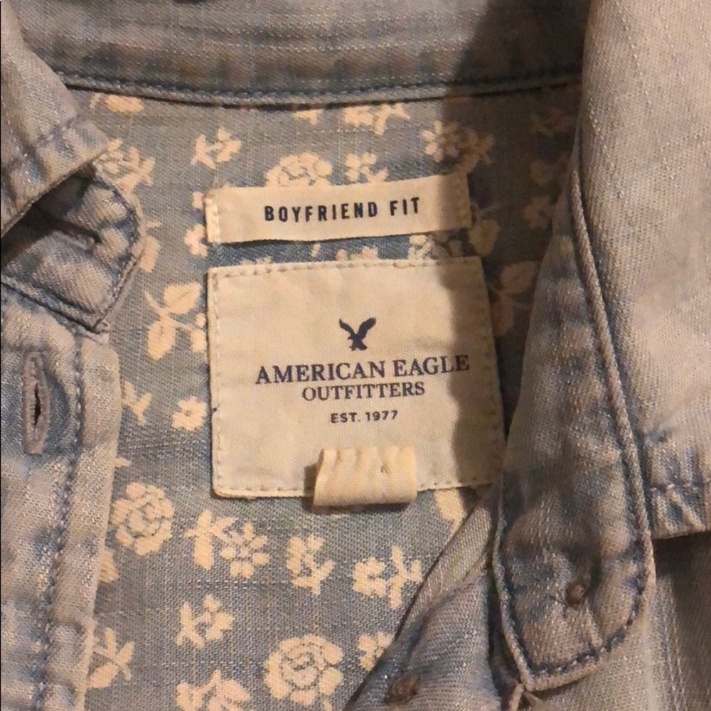 American Eagle Flowy Denim Jacket - image 3
